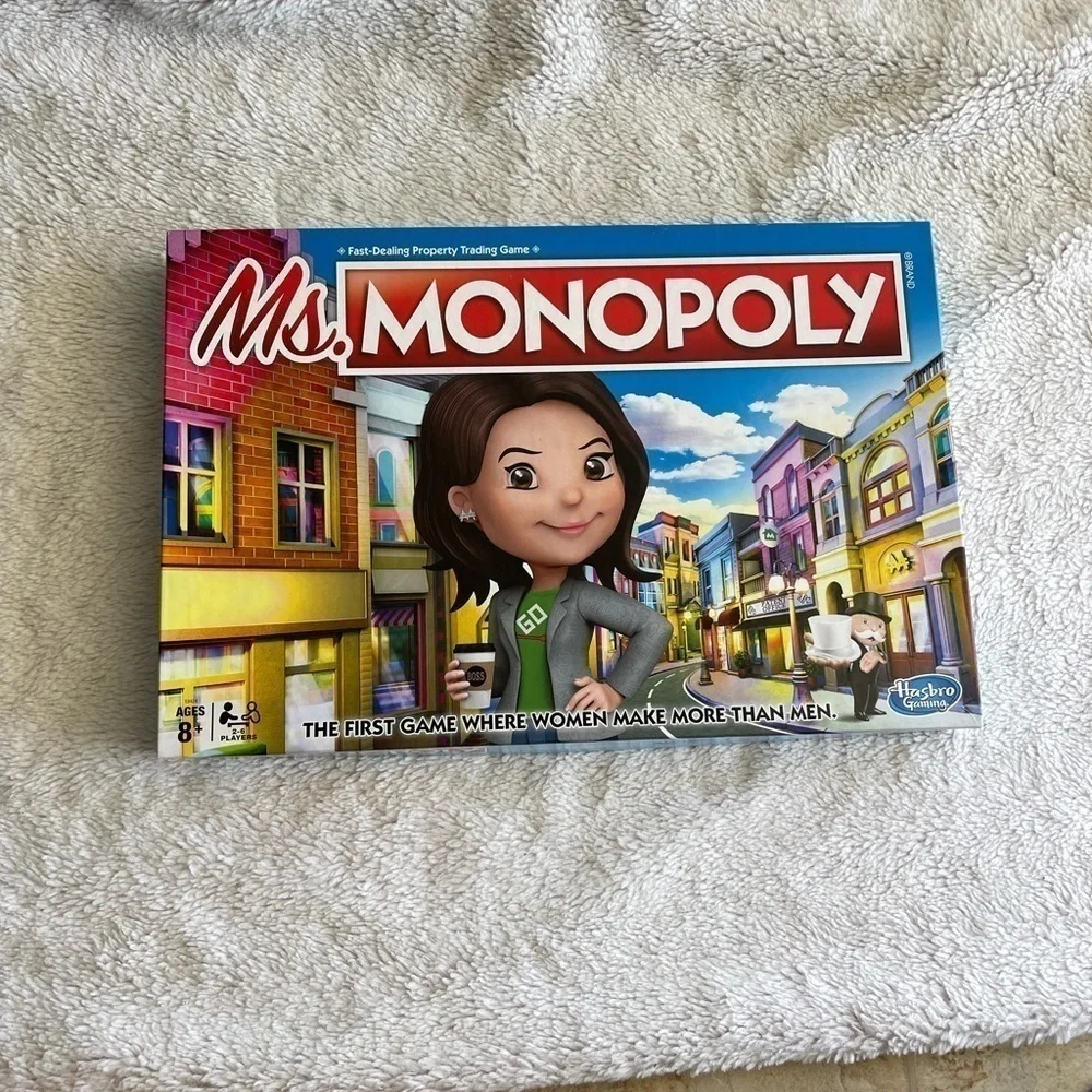 Ms. monopoly like new board game